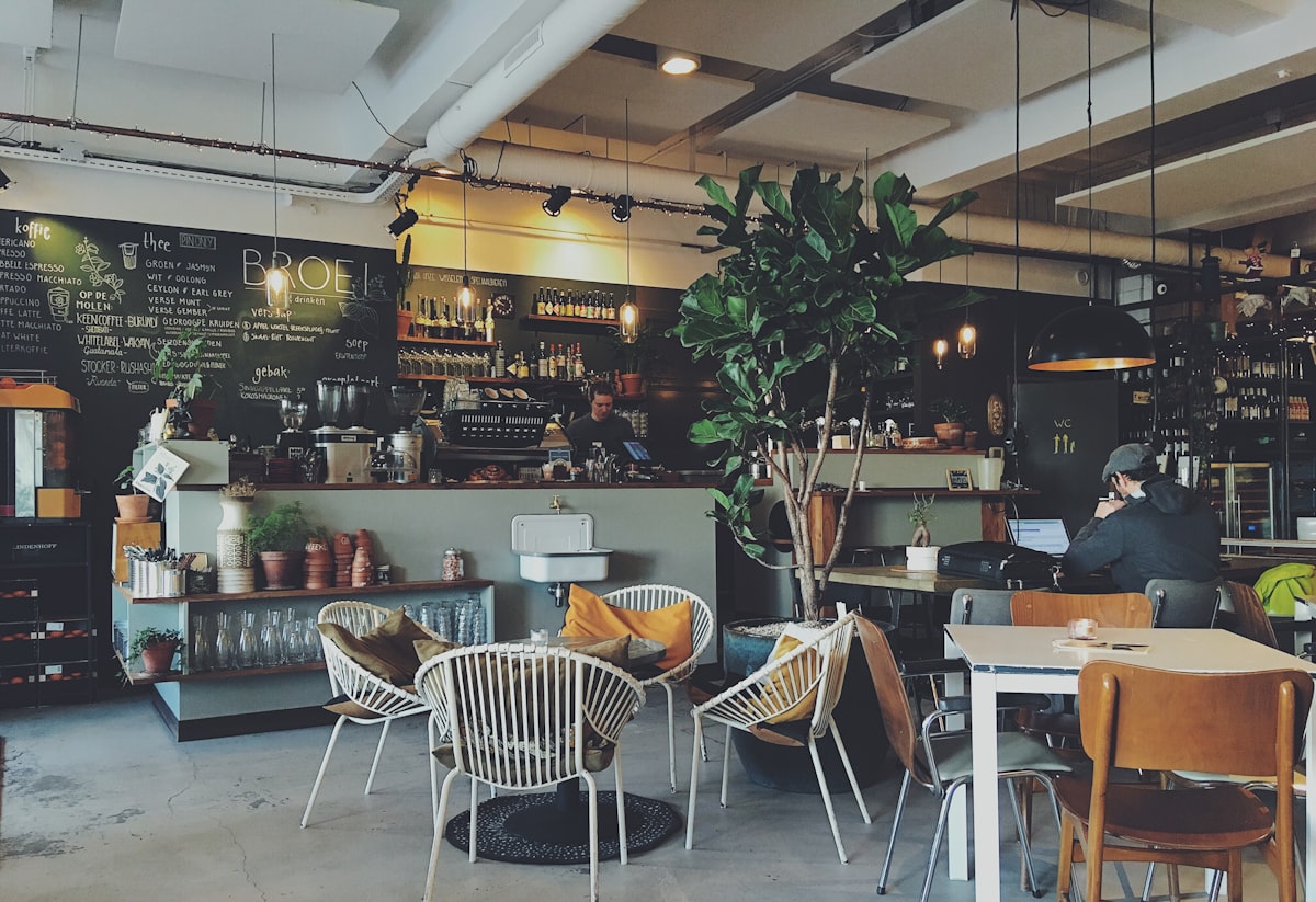 Minh họa trải nghiệm Tea & coffee