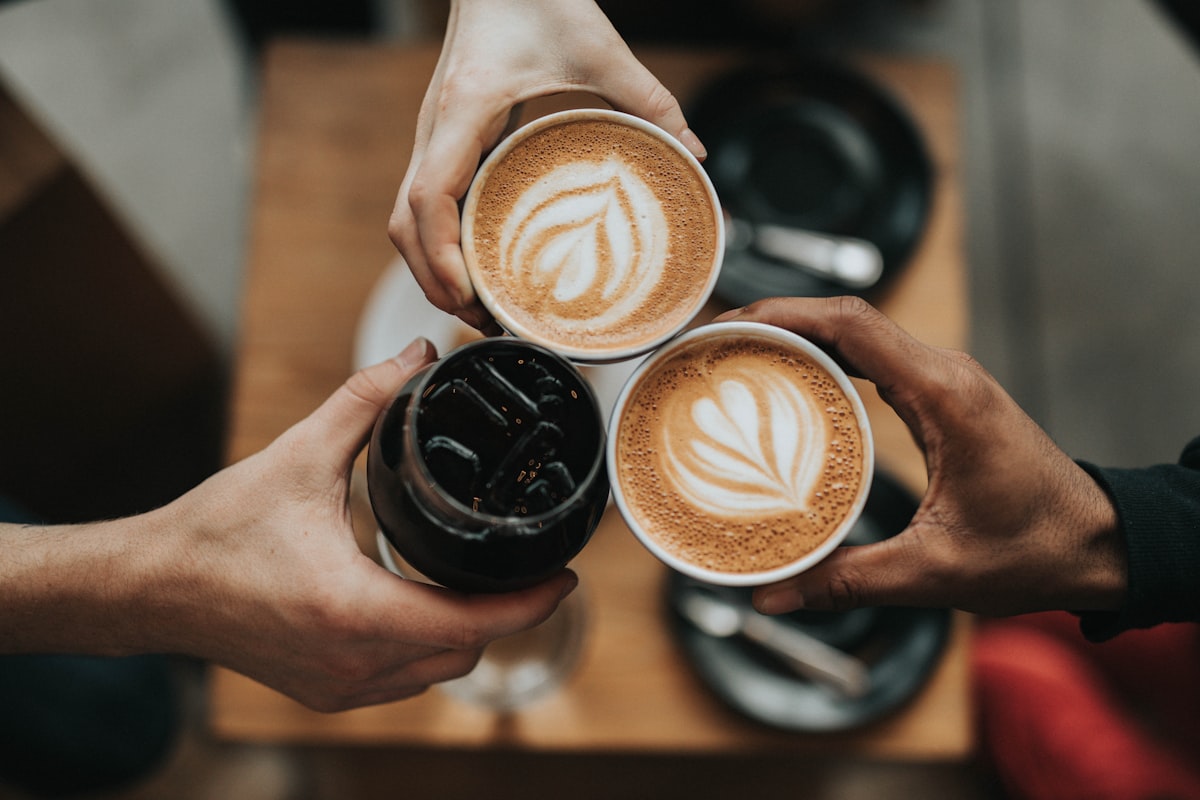 Minh họa trải nghiệm Tea & coffee